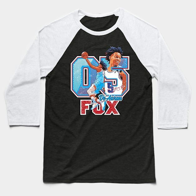 De"Aaron Fox Tee T-shirt Baseball T-Shirt by goderslim